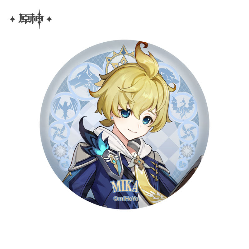 [Pre-Order] Mondstadt City Theme Series Character Badge - New Craft | Genshin Impact