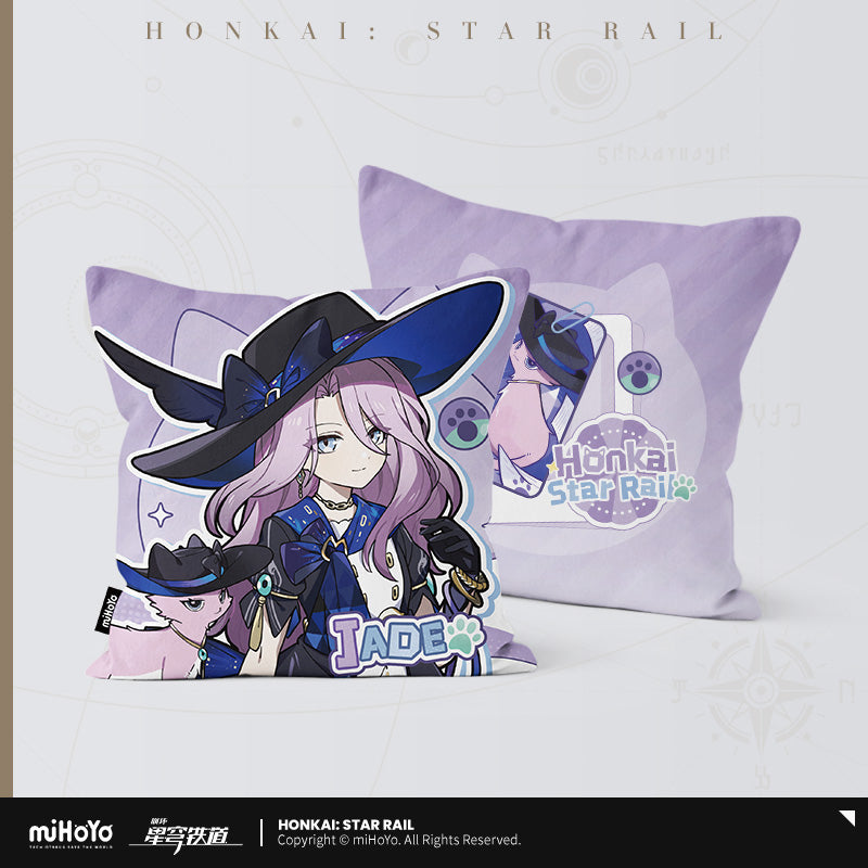 [Official Merchandise] Little Cat Series Square Pillow | Honkai: Star Rail