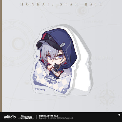 [Official Merchandise] Nameless Medal Series Acrylic Clip | Honkai: Star Rail