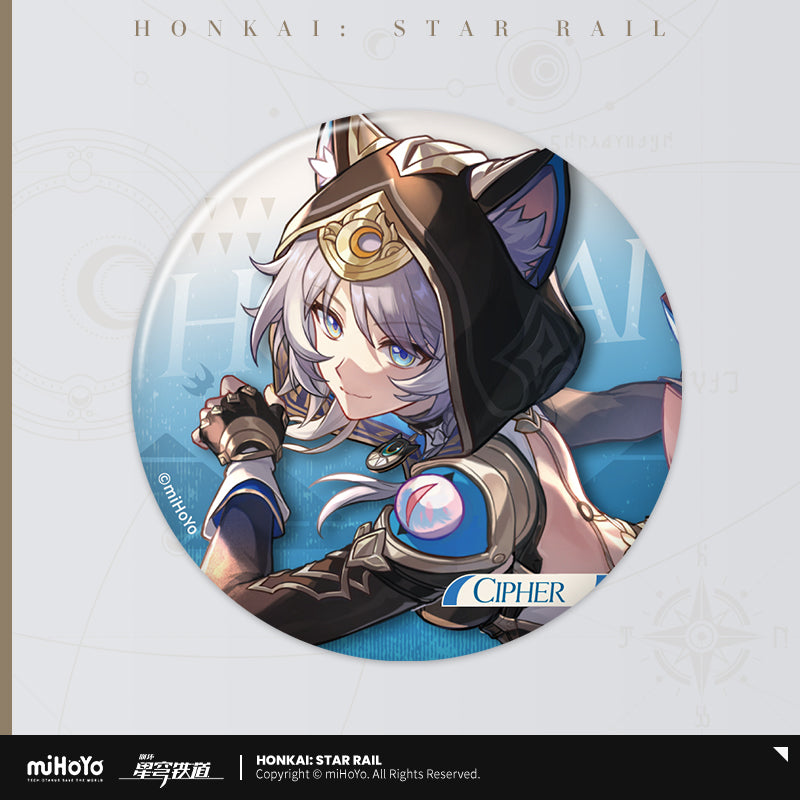 [Official Merchandise] Interstellar Journey Series Tinplate Badge Vol.2 | Honkai: Star Rail