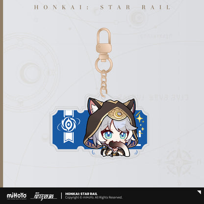 [Official Merchandise] Pom-Pom Exhibition Hall Series: Acrylic Charms | Honkai: Star Rail
