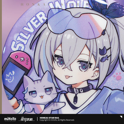 [Official Merchandise] Little Cat Series Tinplate Badges | Honkai: Star Rail