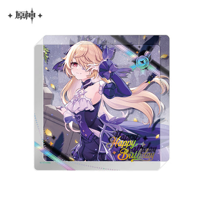 [Official Merchandise] Birthday Series Character Thick Acrylic Coasters 2025 | Genshin Impact