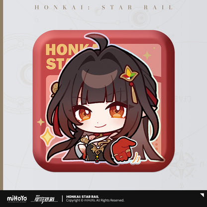 [Official Merchandise] Pom-Pom Exhibition Hall Series: Square Badges | Honkai: Star Rail