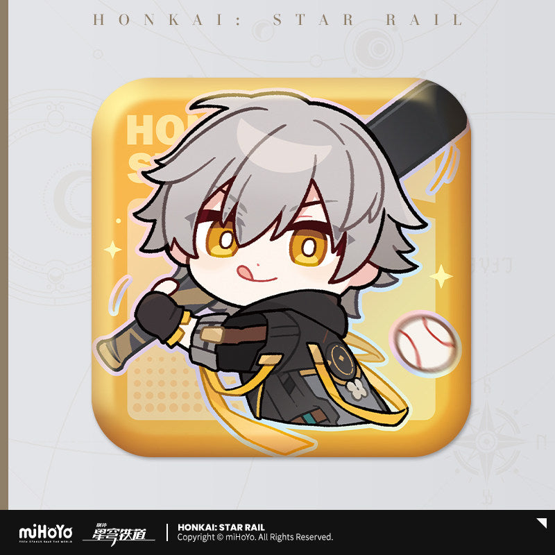 [Official Merchandise] Pom-Pom Gallery Series Square Badge | Honkai: Star Rail