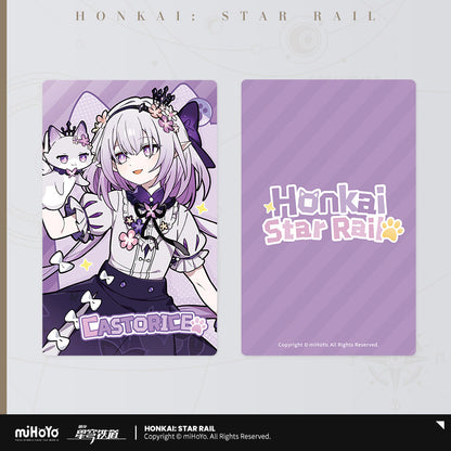 [Official Merchandise] Little Cat Series Holographic Collectible Ticket | Honkai: Star Rail