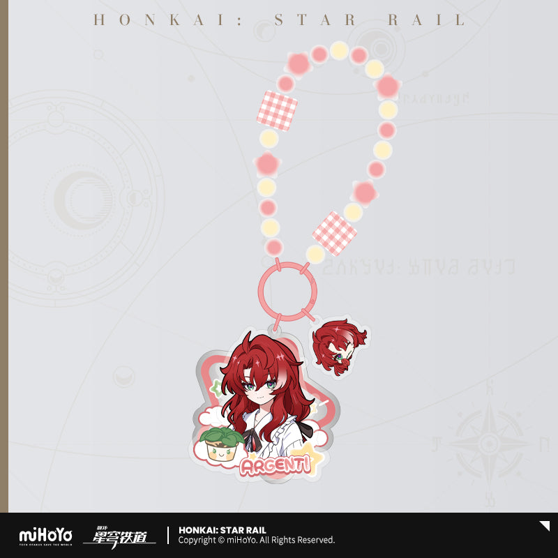 [Official Merchandise] Boys’ Dormitory Series Acrylic Charm | Honkai: Star Rail