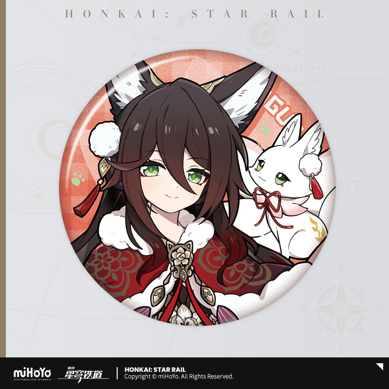 [Official Merchandise] Little Cat Series Tinplate Badges | Honkai: Star Rail