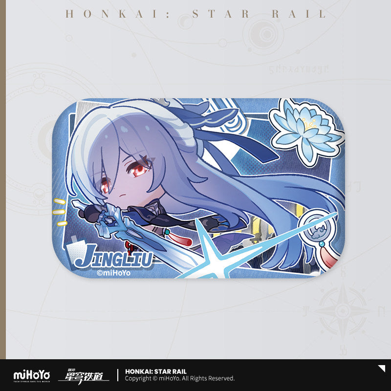 [Official Merchandise] Pom-Pom Photo Album Series Tinplate Badge | Honkai: Star Rail