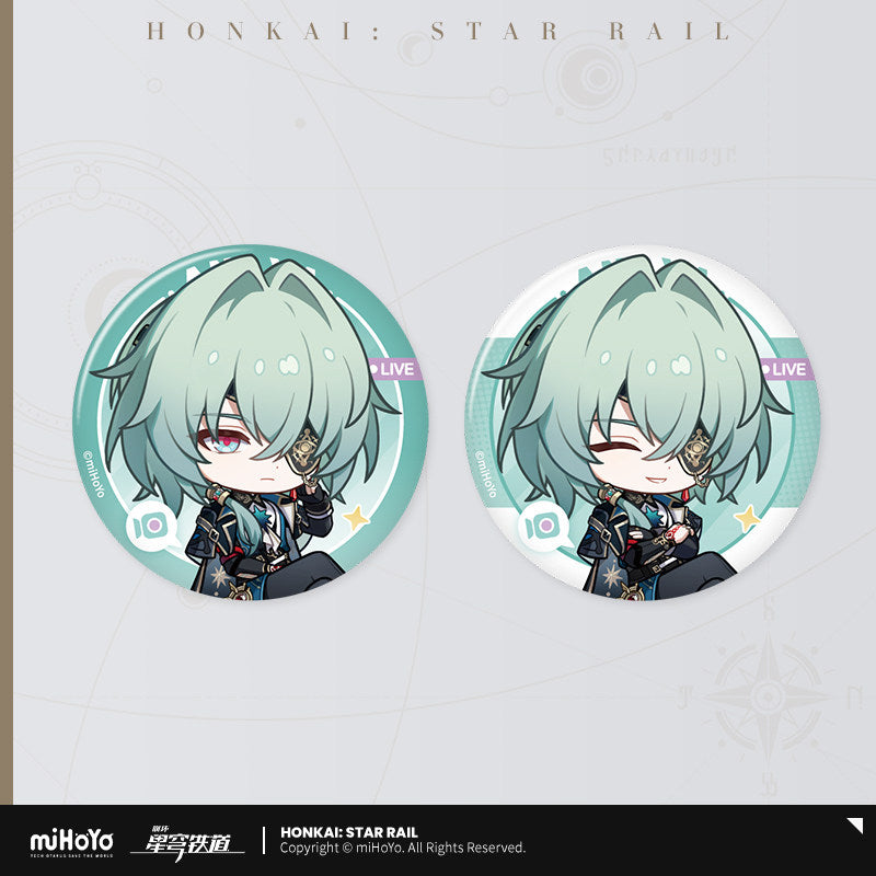 [Official Merchandise] Owlbert’s Reception Room Series Tinplate Badge Set | Honkai: Star Rail