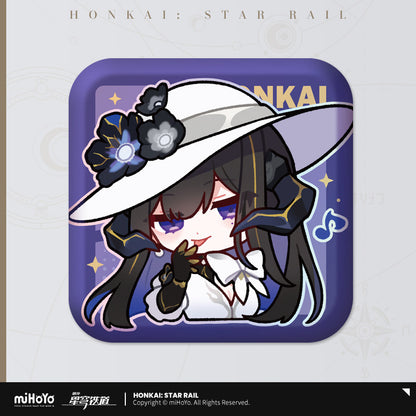 [Official Merchandise] Pom-Pom Gallery Series Square Badge | Honkai: Star Rail