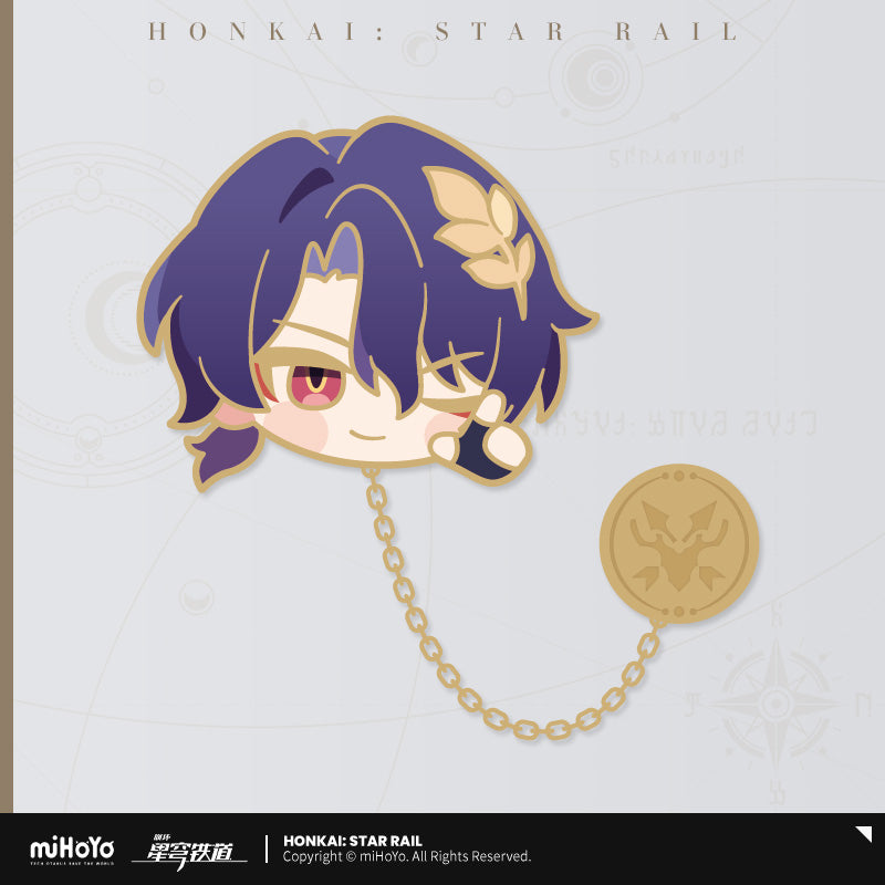 [Official Merchandise] Pom-Pom Exhibition Hall Series Metal Badge | Honkai: Star Rail