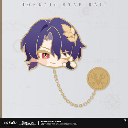 [Official Merchandise] Pom-Pom Exhibition Hall Series Metal Badge | Honkai: Star Rail