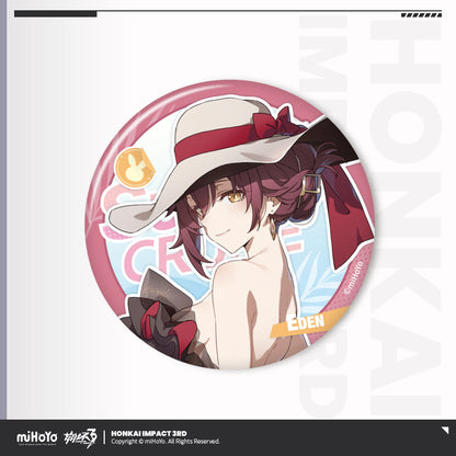 [Official Merchandise] Summer Cruise Series Tinplate Badge Vol.4 | Honkai Impact 3rd