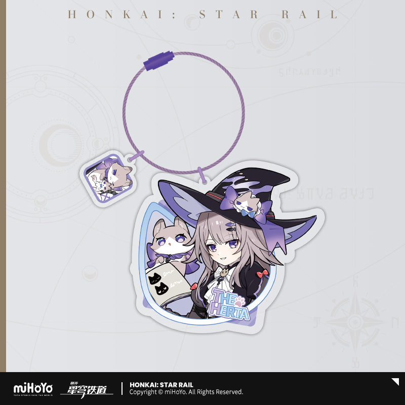 [Official Merchandise] Little Cat Series Acrylic Charm | Honkai: Star Rail