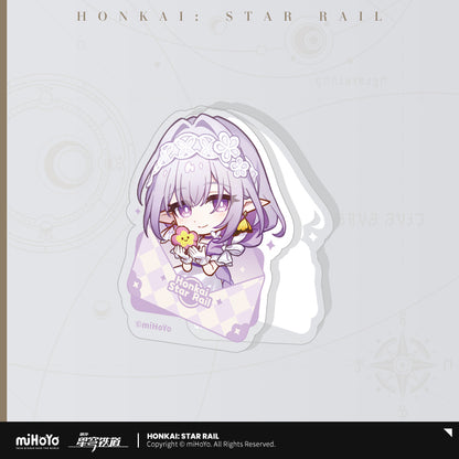 [Official Merchandise] Nameless Medal Series Acrylic Clip | Honkai: Star Rail