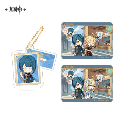 [Official Merchandise] Captured Memories Series: Character Standee Collectible Card Set | Genshin Impact