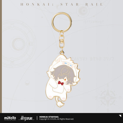 [Official Merchandise] Boys’ Dormitory Series Chibi Metal Charm | Honkai: Star Rail