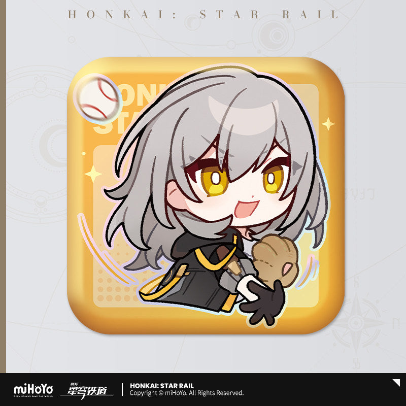 [Official Merchandise] Pom-Pom Gallery Series Square Badge | Honkai: Star Rail