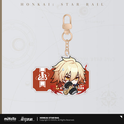 [Official Merchandise] Pom-Pom Exhibition Hall Series: Acrylic Charms | Honkai: Star Rail