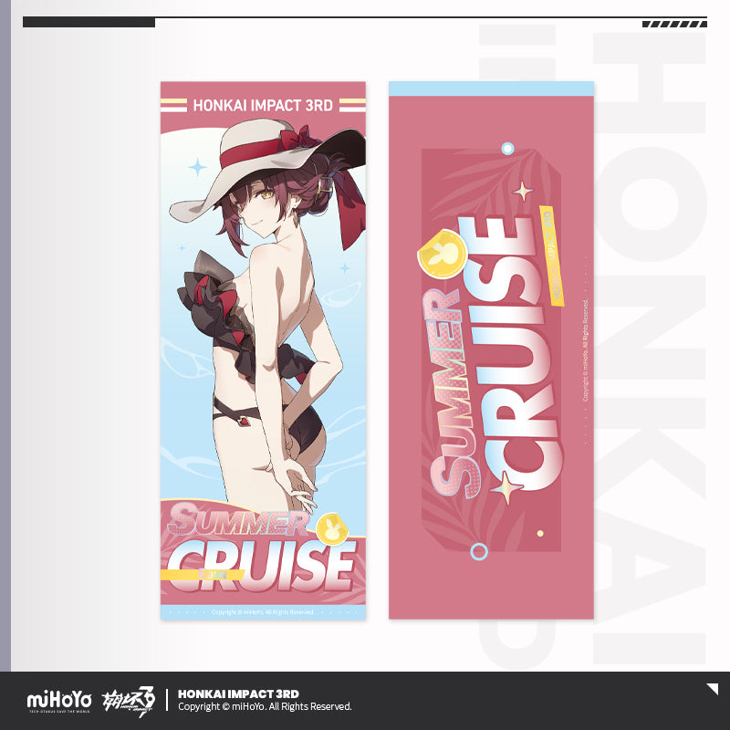 [Official Merchandise] Summer Cruise Series Holographic Ticket Vol.4 | Honkai Impact 3rd