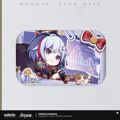 [Official Merchandise] Pom-Pom Photo Album Series Tinplate Badge | Honkai: Star Rail