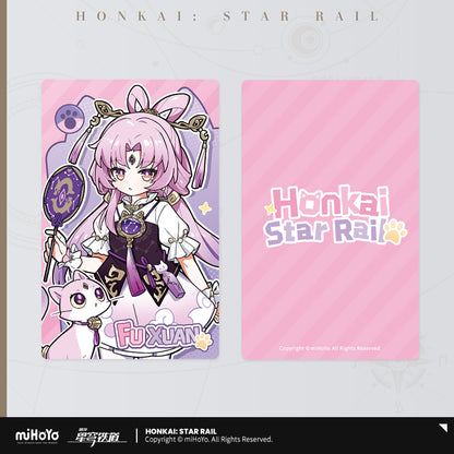 [Official Merchandise] Little Cat Series Holographic Collectible Ticket | Honkai: Star Rail