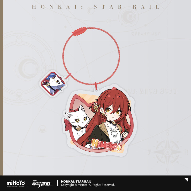 [Official Merchandise] Little Cat Series Acrylic Charm | Honkai: Star Rail