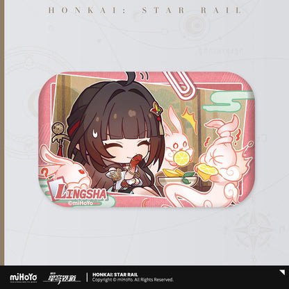 [Official Merchandise] Pom-Pom Photo Album Series Tinplate Badge | Honkai: Star Rail