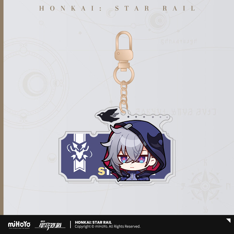 [Official Merchandise] Pom-Pom Exhibition Hall Series: Acrylic Charms | Honkai: Star Rail