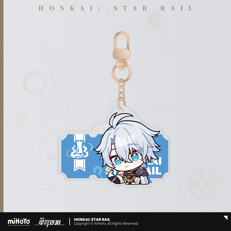 [Official Merchandise] Pom-Pom Exhibition Hall Series: Acrylic Charms | Honkai: Star Rail
