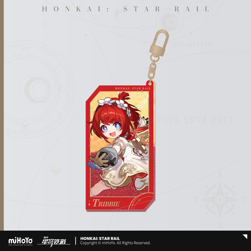 [Official Merchandise] All-Stars Invite Series Liquid Glitter Acrylic Charm | Honkai: Star Rail