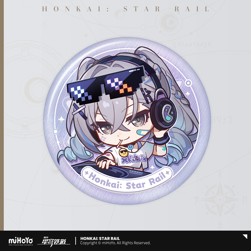 [Official Merchandise] Nameless Medal Series Tinplate Badge | Honkai: Star Rail