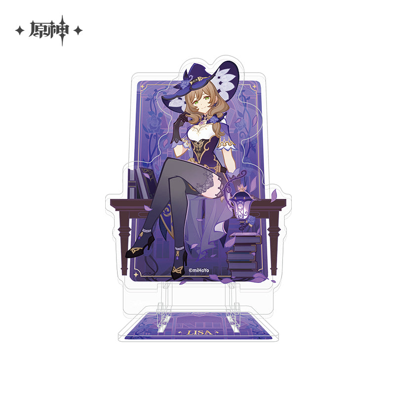 [Official Merchandise] Genius Invokation TCG Tournament Series: Acrylic Phone Stand | Genshin Impact