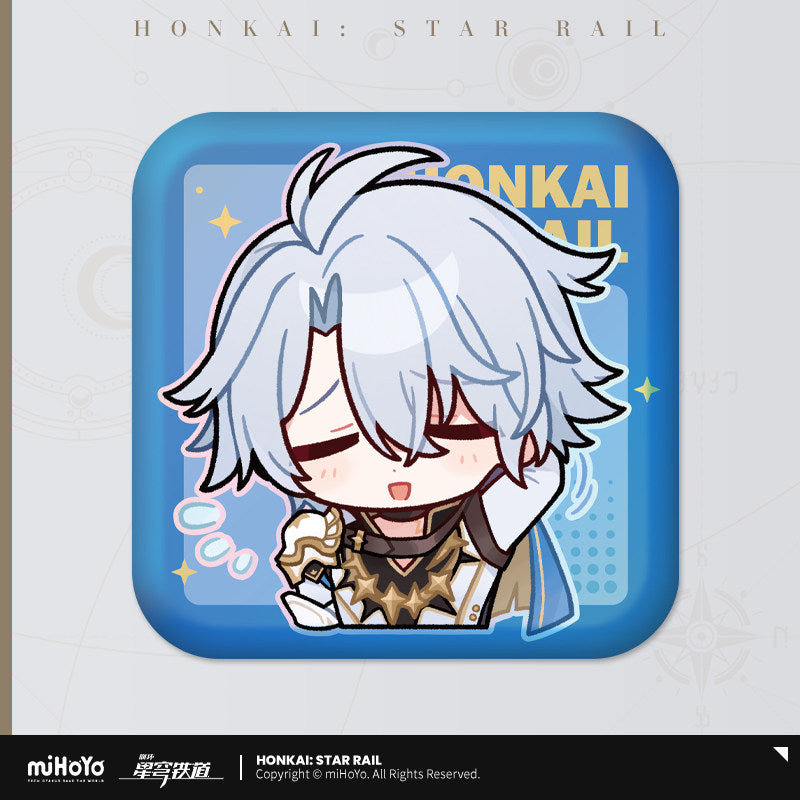 [Official Merchandise] Pom-Pom Gallery Series Square Badge | Honkai: Star Rail