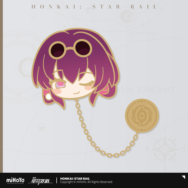 [Official Merchandise] Pom-Pom Exhibition Hall Series Metal Badge | Honkai: Star Rail