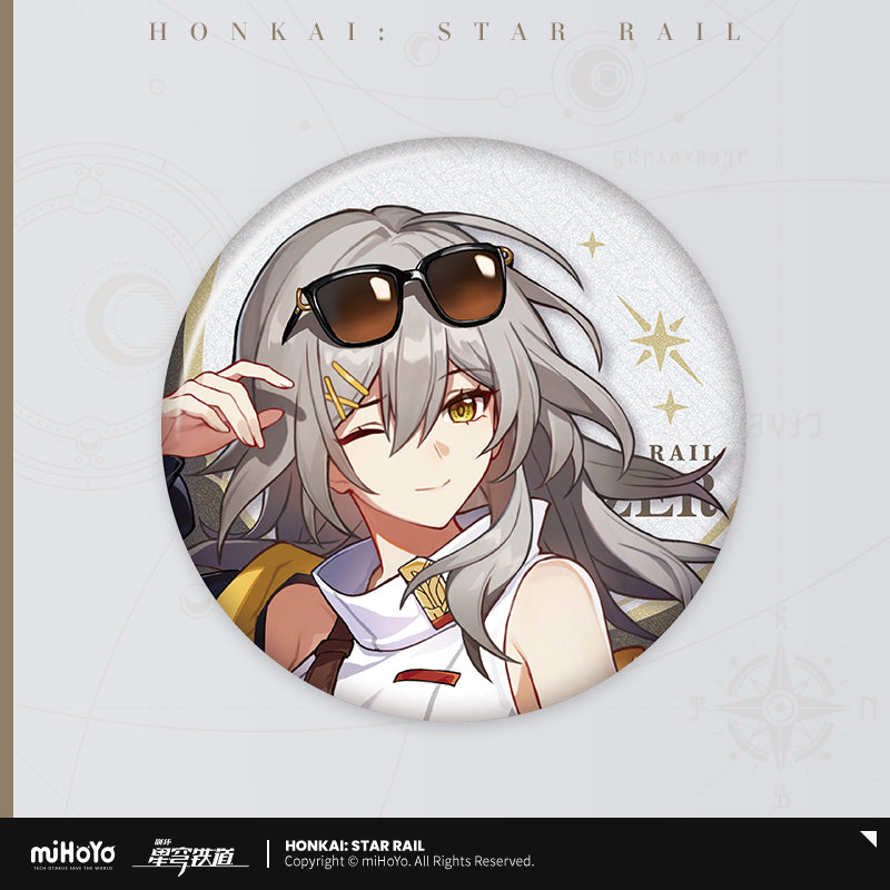 [Official Merchandise] Express Travel Notes Series Badge | Honkai: Star Rail