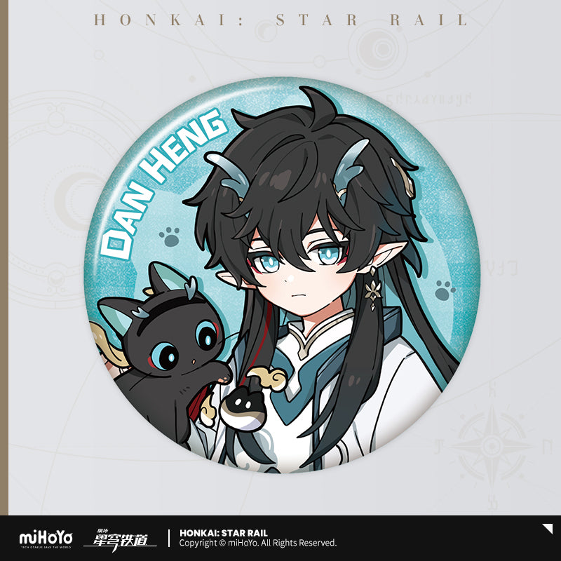 [Official Merchandise] Little Cat Series Tinplate Badges | Honkai: Star Rail