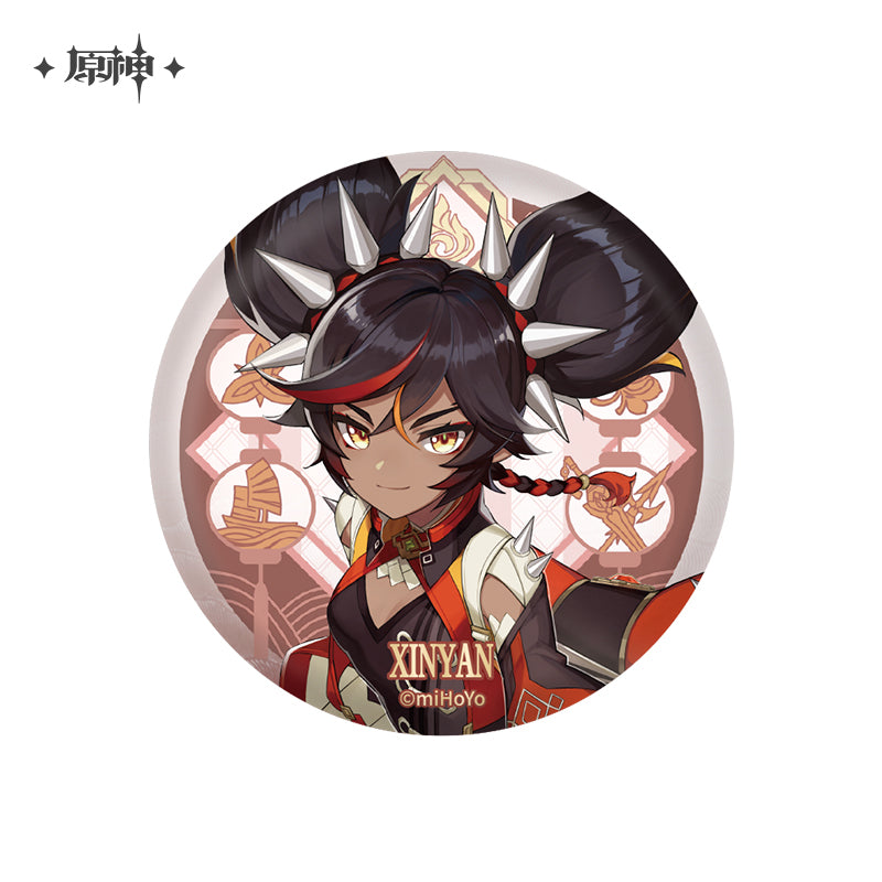 [Pre-Order] Liyue Harbor Theme Series Character Badge - New Craft | Genshin Impact (July 2026)