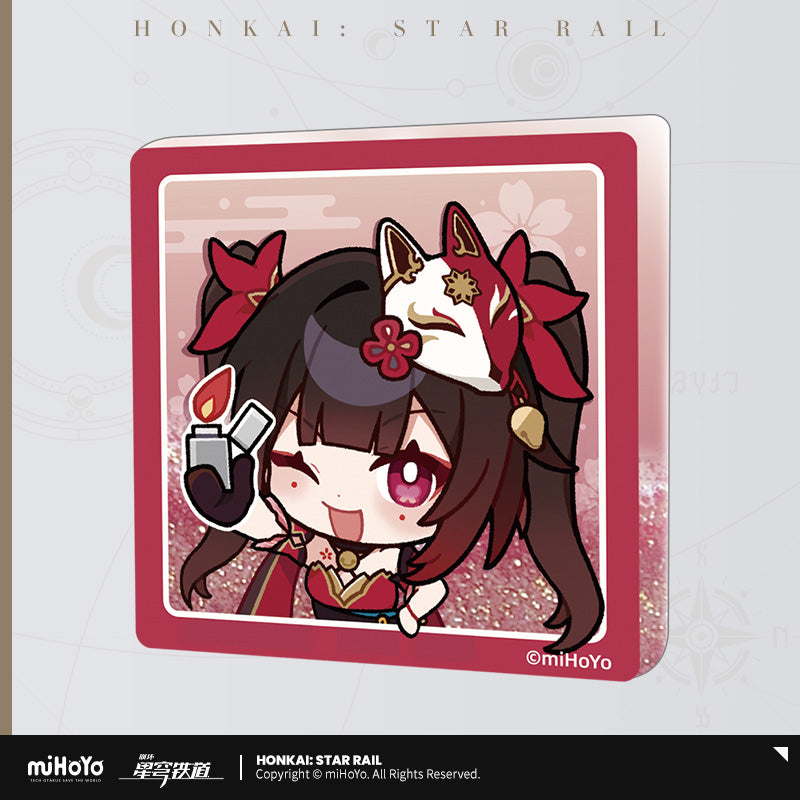 [Official Merchandise] Pom-Pom Exhibition Hall Series: Quicksand Acrylic Fridge Magnet | Honkai: Star Rail