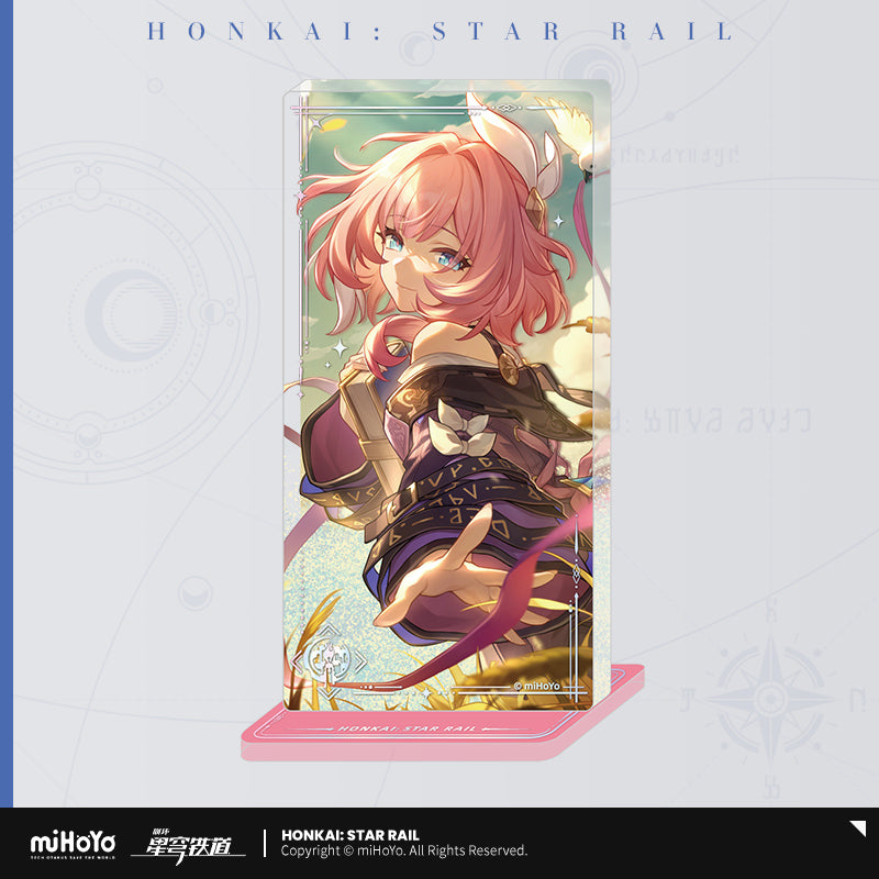 [Official Merchandise] Light Cone Series Liquid Glitter Acrylic Standee | Honkai: Star Rail