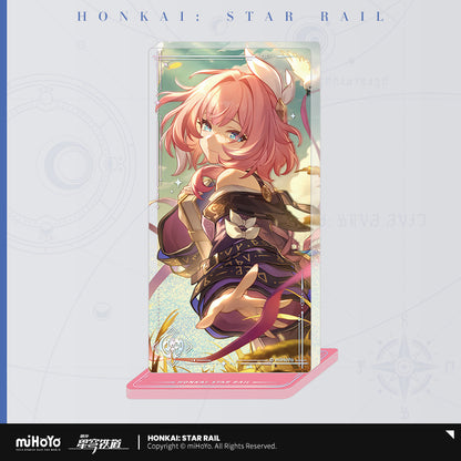 [Official Merchandise] Light Cone Series Liquid Glitter Acrylic Standee | Honkai: Star Rail