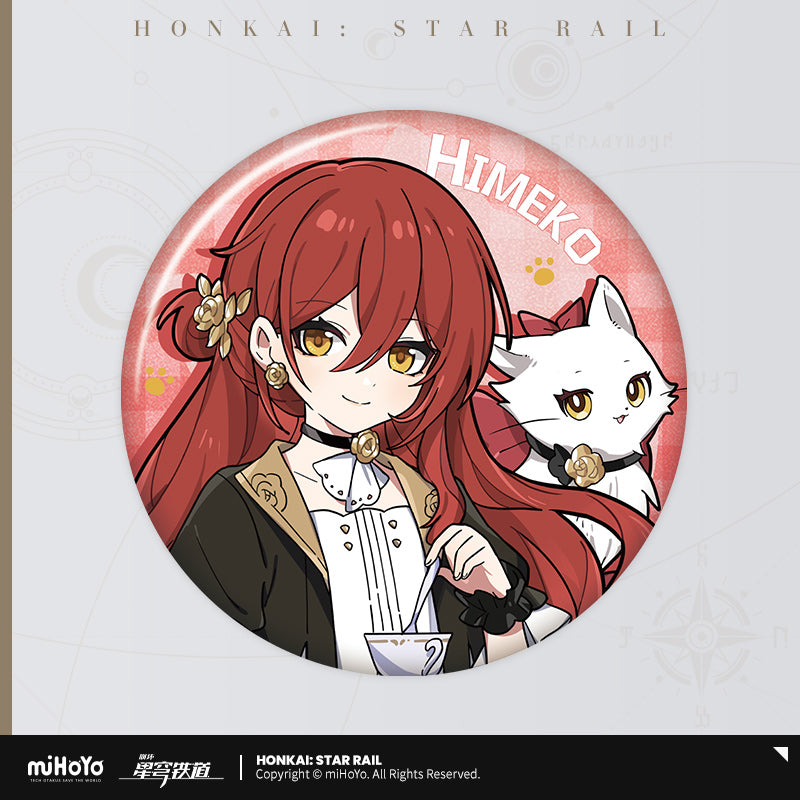 [Official Merchandise] Little Cat Series Tinplate Badges | Honkai: Star Rail