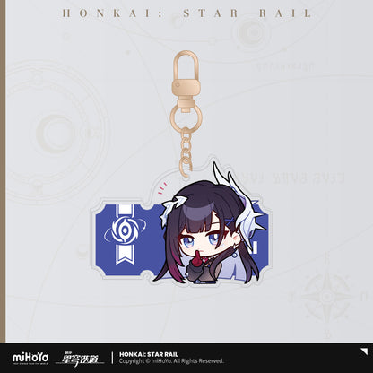 [Official Merchandise] Pom-Pom Exhibition Hall Series: Acrylic Charms | Honkai: Star Rail