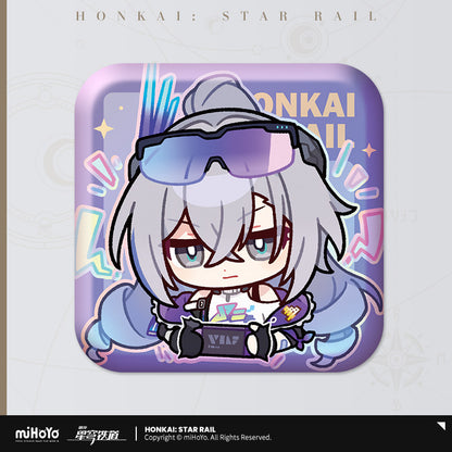 [Official Merchandise] Pom-Pom Gallery Series Square Badge | Honkai: Star Rail