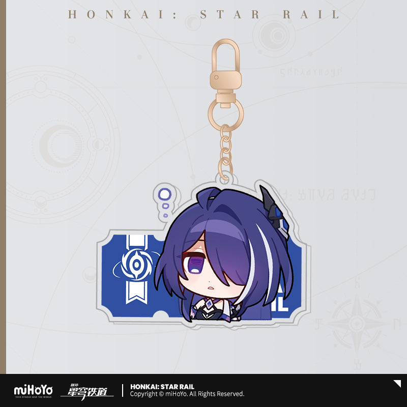 [Official Merchandise] Pom-Pom Exhibition Hall Series: Acrylic Charms | Honkai: Star Rail