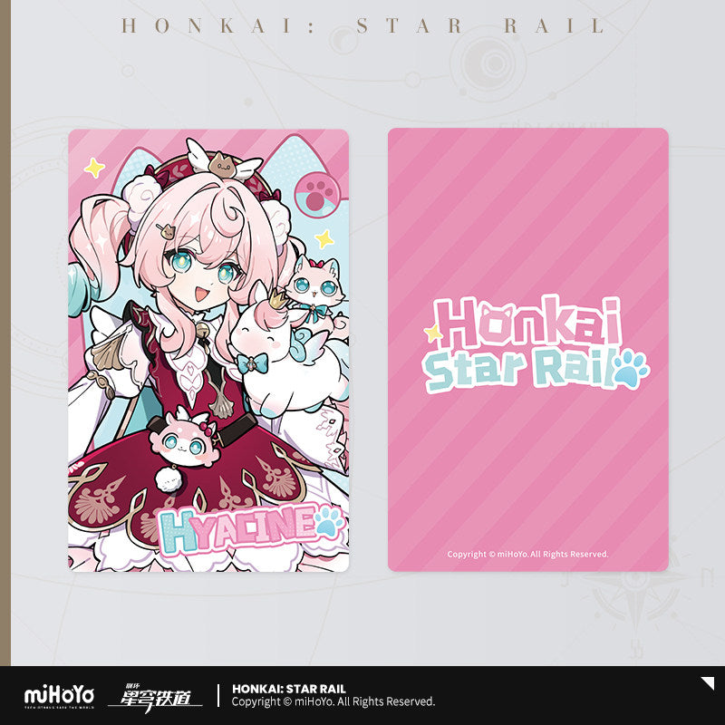 [Official Merchandise] Little Cat Series Holographic Collectible Ticket | Honkai: Star Rail