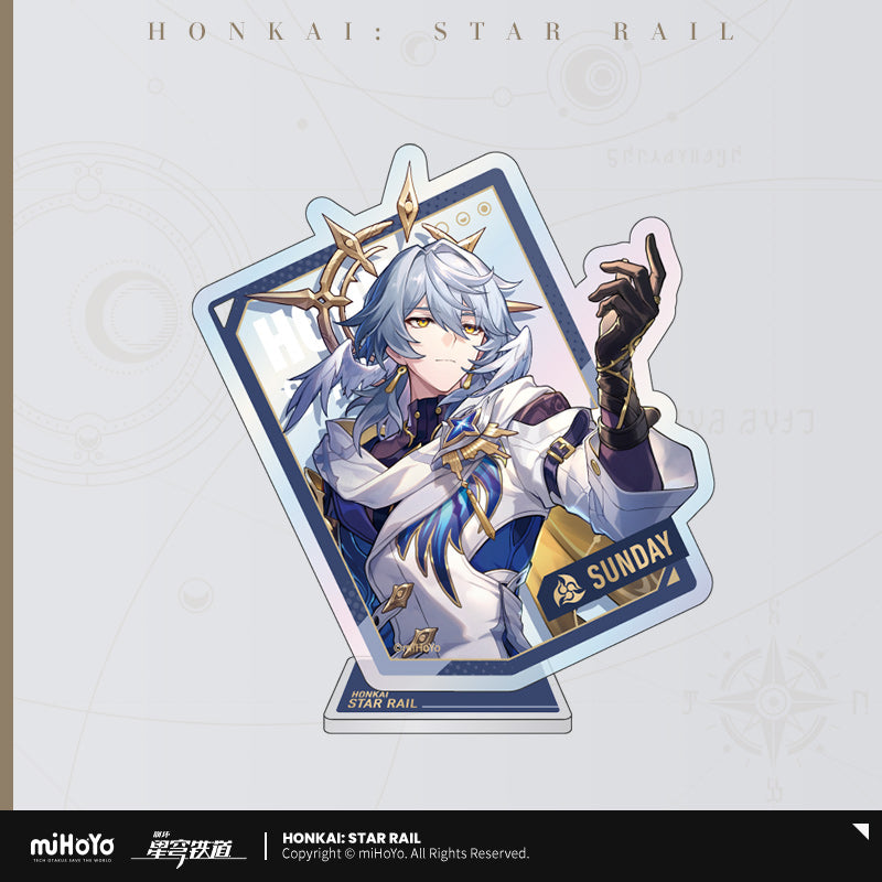 [Official Merchandise] Interstellar Journey Series Acrylic Hangable Standee | Honkai: Star Rail