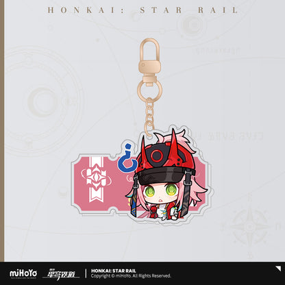 [Official Merchandise] Pom-Pom Exhibition Hall Series: Acrylic Charms | Honkai: Star Rail