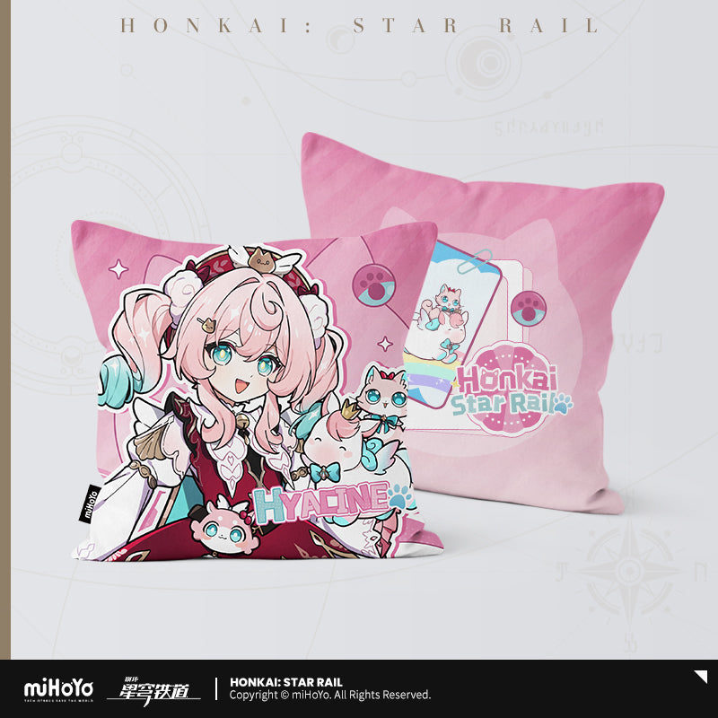 [Official Merchandise] Little Cat Series Square Pillow | Honkai: Star Rail